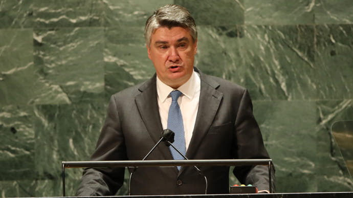 Украина требует публичного опровержения оскорбительных заявлений президента Хорватии