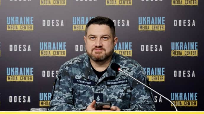 Navy spokesperson Pletenchuk appointed as spokesman for Defence Forces of Ukraine's South