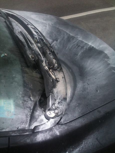 Активистке Евромайдана подожгли авто