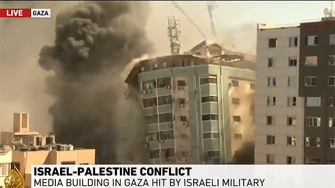 Ізраїль пояснив США, чому завдав удару по будівлі з офісами ЗМІ в Газі 