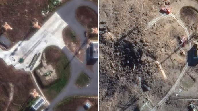 New satellite images reveal failed launch of Sarmat intercontinental ballistic missile used by Putin for intimidation