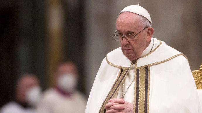 Ватикан задіяний у місії для досягнення миру між Україною і Росією – Папа Римський