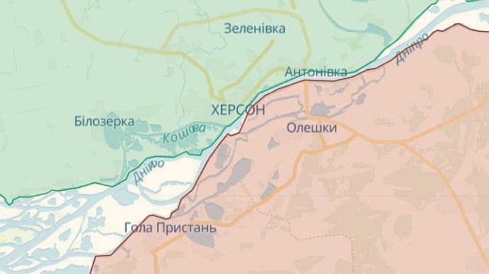 Россияне сами обстреливают оккупированную Херсонщину, чтобы принудить к эвакуации – Генштаб ВСУ