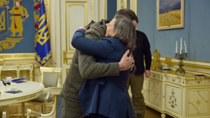 Вікторія Нуланд завершила дводенний візит до Києва, лишалася у місті на ніч  | Українська правда