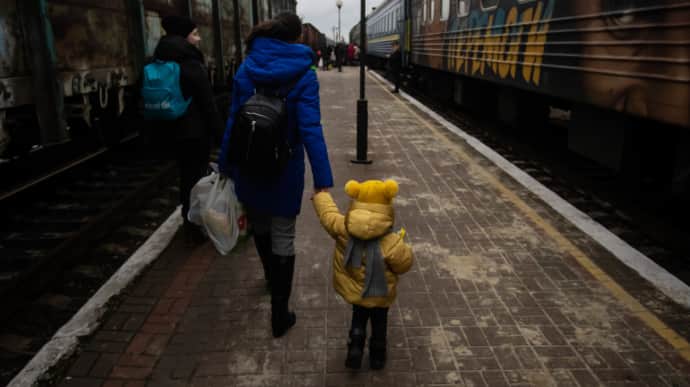 123 children being forcibly evacuated from Kharkiv Oblast
