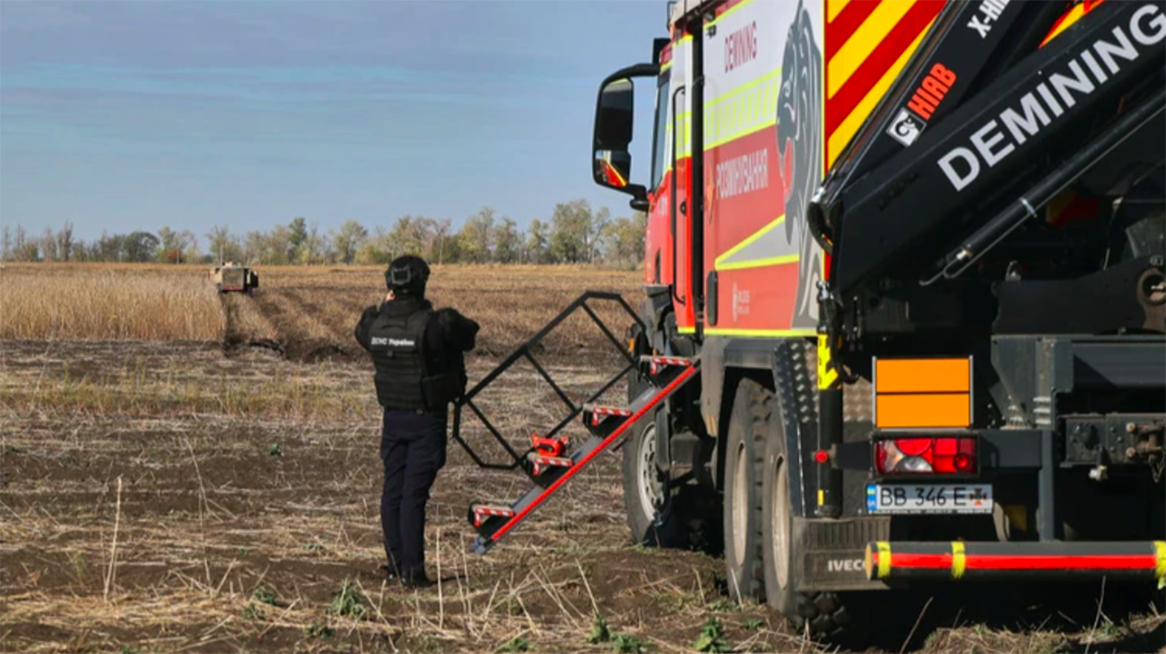 640 hectares of agricultural land cleared of mines in January