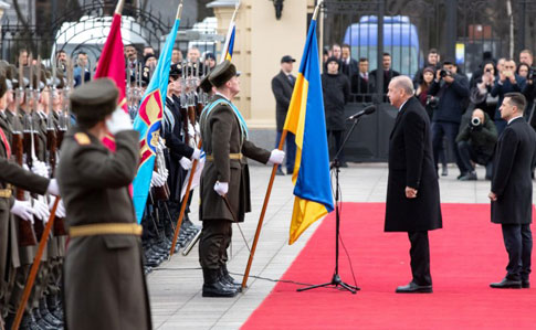 Слава Украине!: Эрдоган на встрече с Зеленским использовал патриотическое приветствие 
