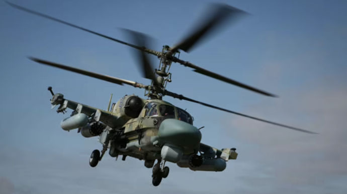 Українські захисники знищили ворожий вертоліт