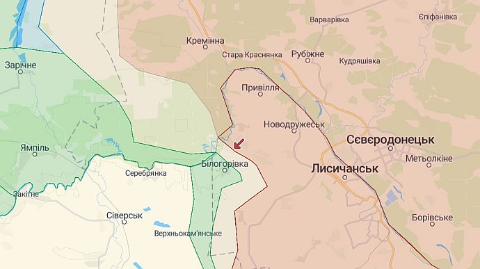 Russian occupation forces set up training camp in Sievierodonetsk