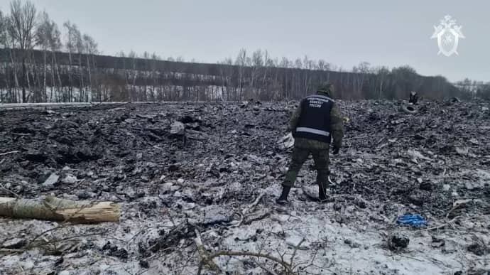 Падіння Іл-76 у Росії: в ООН не можуть перевірити, що сталося насправді