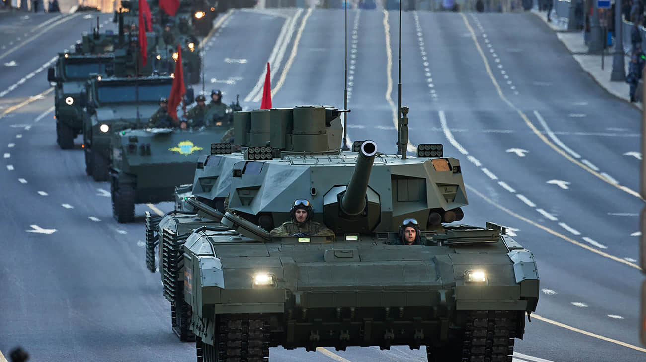 Senior Russian official says Russia will not use "state-of-the-art" Armata tanks in Ukraine due to their high price