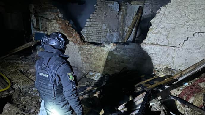 На Харьковщине из-за атаки Шахеда под завалами дома погиб 76-летний мужчина