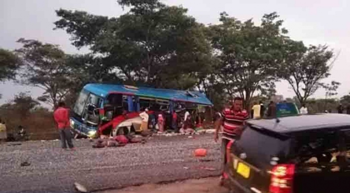 Крупная авария в Зимбабве
