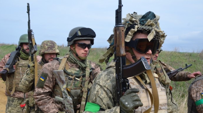 Marines of the Ukrainian Navy are intensively preparing for battles in the south