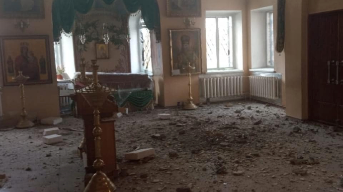 Луганская область: в Вербное воскресенье оккупанты обстреляли собор в Северодонецке