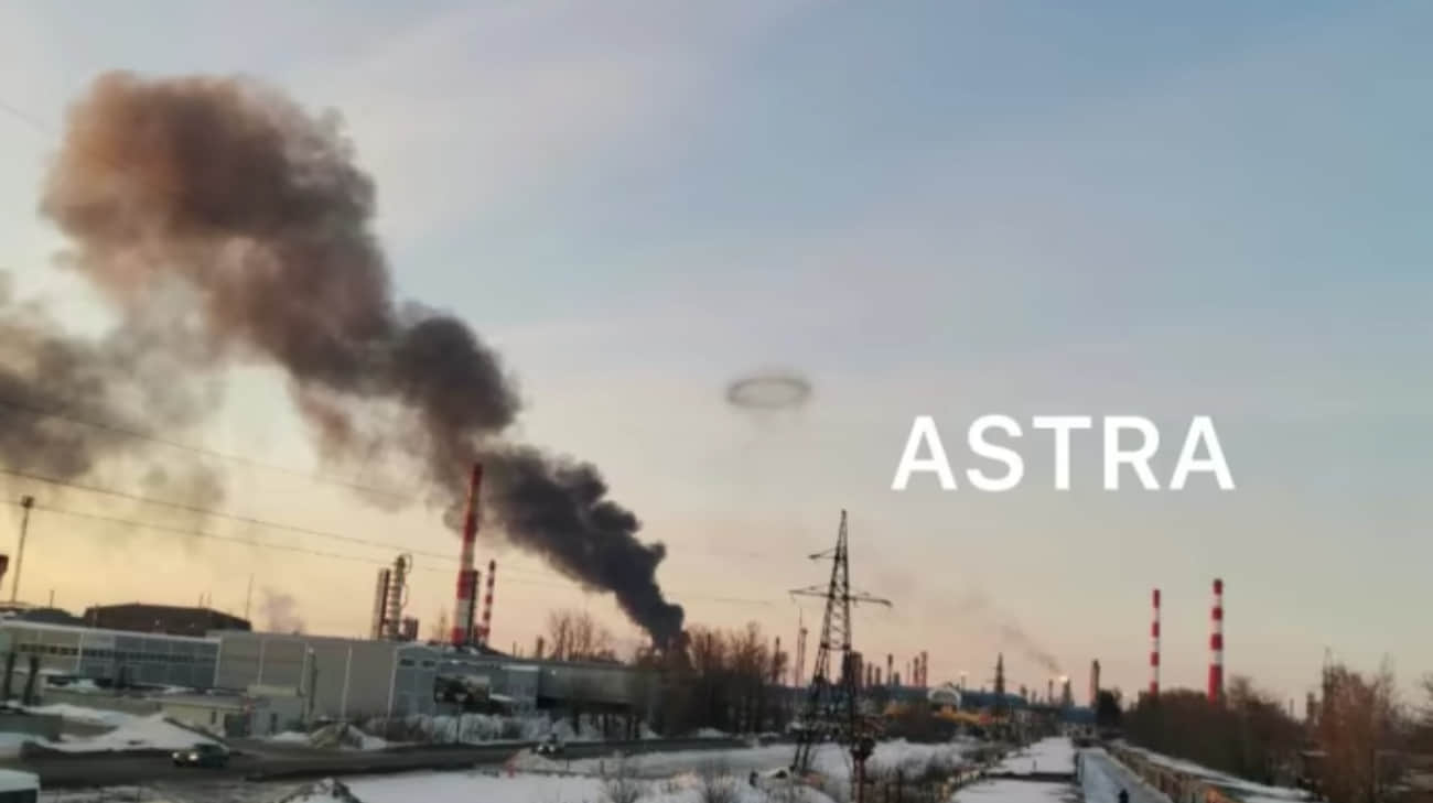 Ukraine's Security Service's drones attack three oil refineries in Russia at once – video