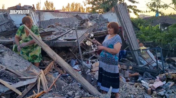 Донецька область: Росіяни завдали удару по Добропіллю, є загиблі 