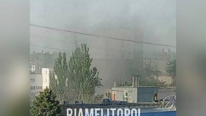 An explosion erupted near the house of “Gauleiter” Balytskyi in Melitopol