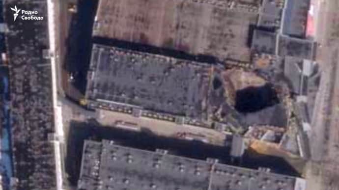 First satellite images of Moscow Oblast terrorist attack aftermath surface – video