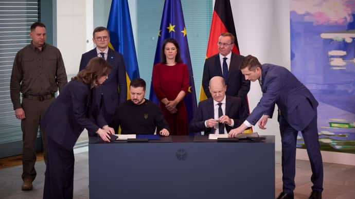 Ukraine's President's Office reveals content of security cooperation agreement with Germany 