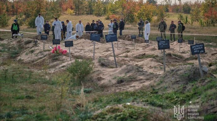 У звільненому Лимані виявили братську могилу – ОВА