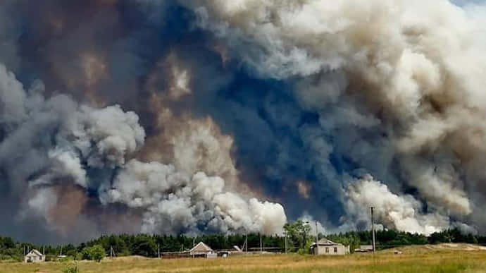 Більшість загиблих під час пожеж на Луганщині задихнулись – поліція