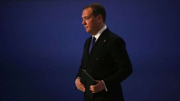 Medvedev calls sanctions an act of aggression, evoking earlier threat of nuclear response