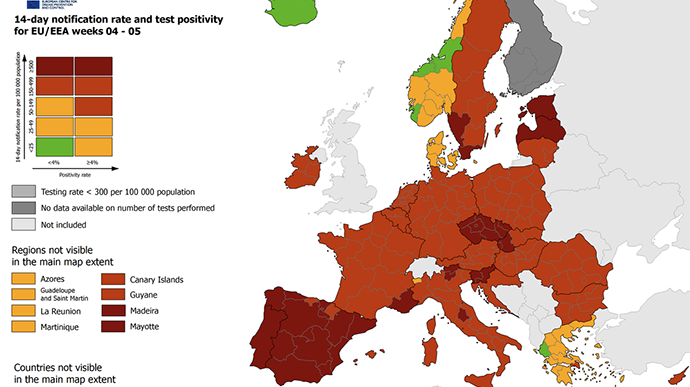 МОЗ помилково вніс до зеленого списку низку країн Європи - ЗМІ