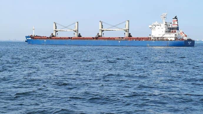 Two more vessels successfully pass through temporary grain corridor – Zelenskyy
