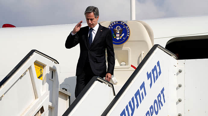 Блінкен удруге за 5 днів приїхав до Ізраїлю для переговорів з Нетаньягу та військовими