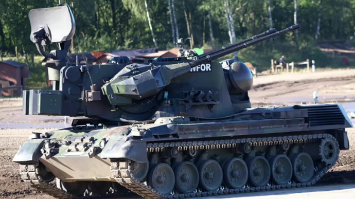 Німеччина передала Україні ще шість установок Gepard та тисячі боєприпасів до них