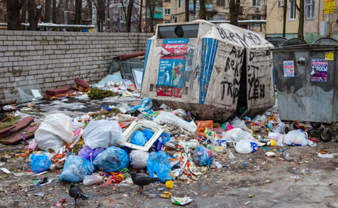 В Днипре – мусорный коллапс
