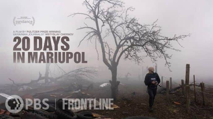 Mstyslav Chernov's film 20 Days in Mariupol shortlisted for Oscar
