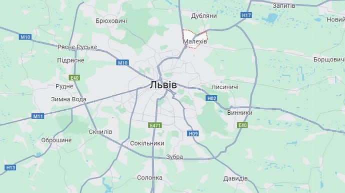 Попадание Шахеда возле Львова: 2 раненых