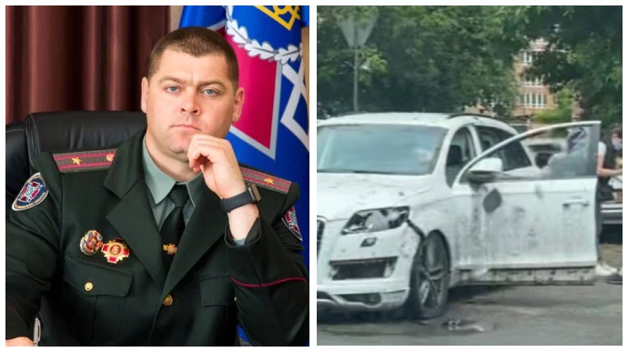 Collaborator prison chief’s car blown up in Kherson