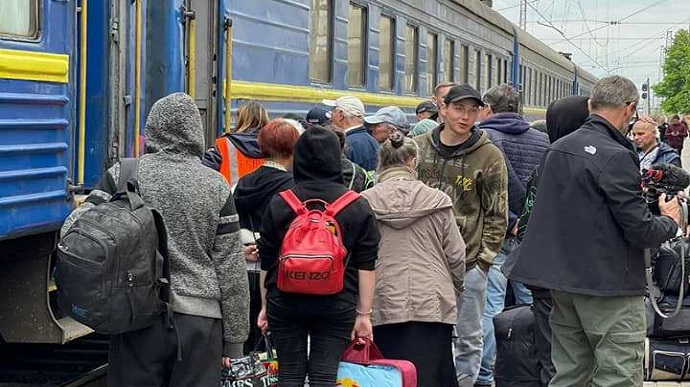 Укрзалізниця призначила один евакуаційний потяг на 3 травня