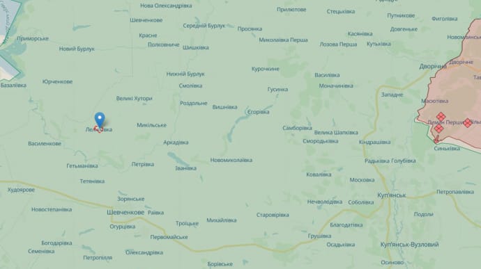 Russians attack village of Leliukivka in Kharkiv Oblast, killing woman