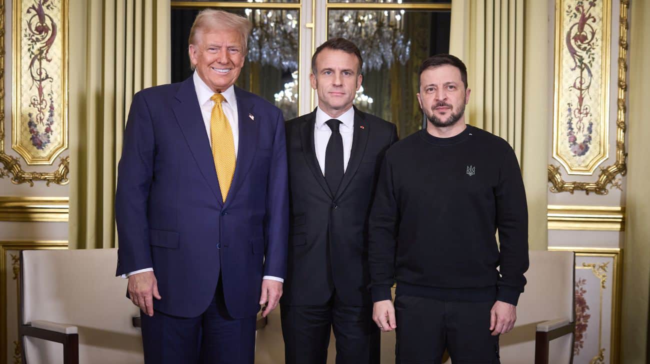 Meeting between Zelenskyy, Trump and Macron lasted 35 minutes