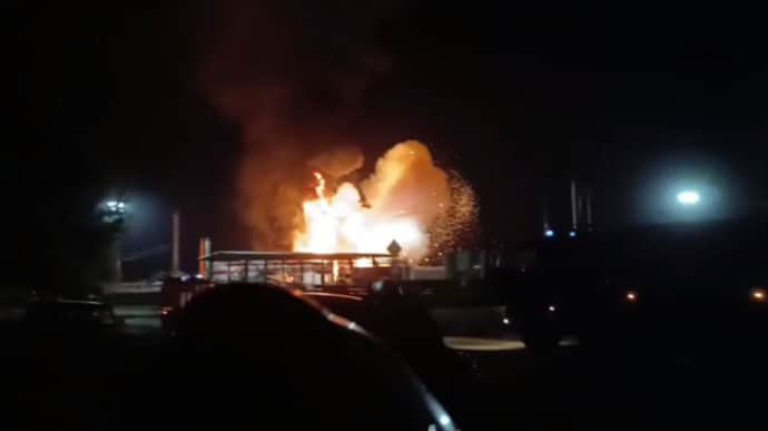 Russians spend two days putting out fire at oil depot in Russia's Krasnodar Krai