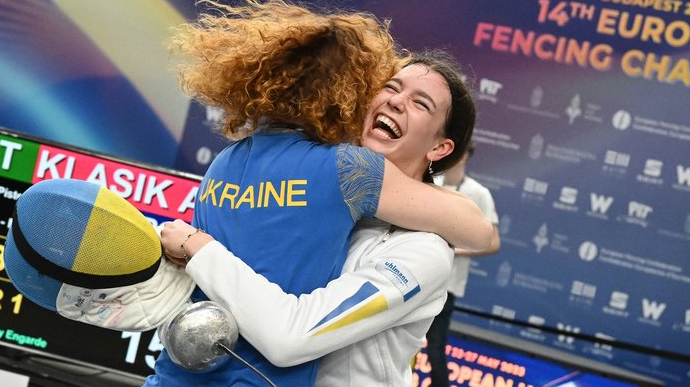 15-летняя украинка стала чемпионкой Европы U23 по фехтованию