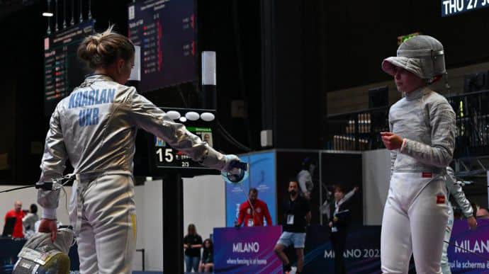 Ukrainian fencer's disqualification: Ukraine warned FIE, and Russian athlete committed provocation 