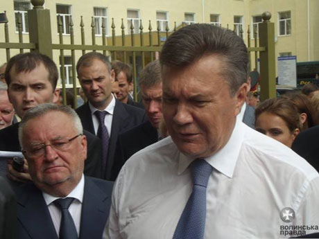Янукович не хотел обманывать жителей Волыни. Фото: Волынская правда