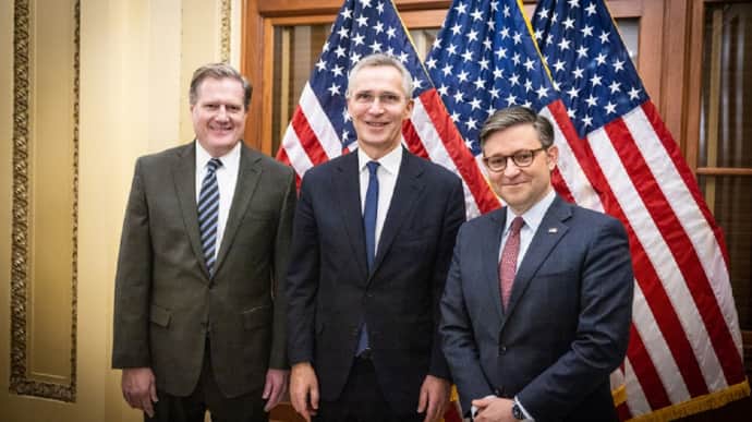 Stoltenberg discusses assistance to Ukraine with US congressmen