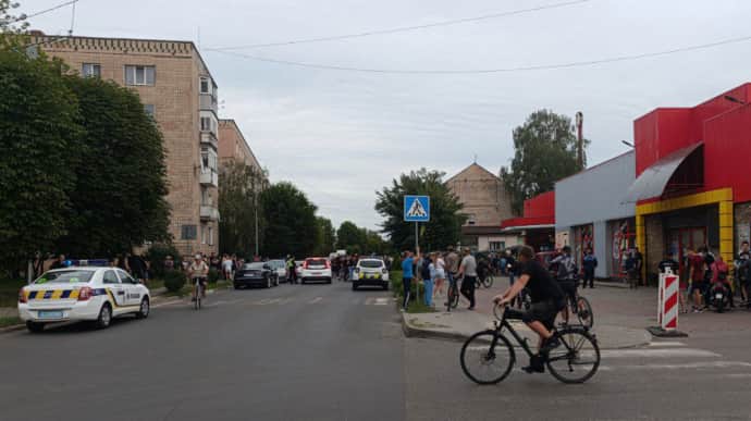 Митинг под ТЦК в Ковеле: полиция расследует нарушение общественного порядка и опасные призывы