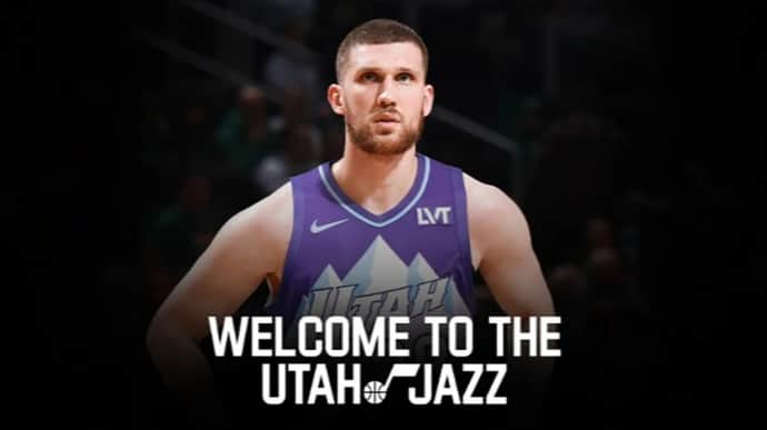 Ukrainian basketball player Mykhailiuk scores 16 points in his debut for Utah Jazz team