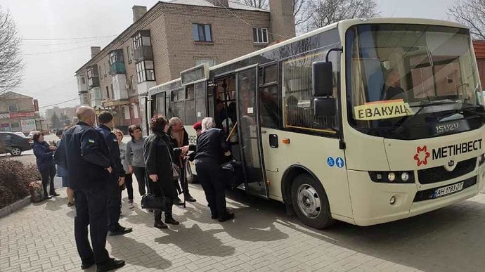 С Донбасса за сутки эвакуировали более тысячи человек