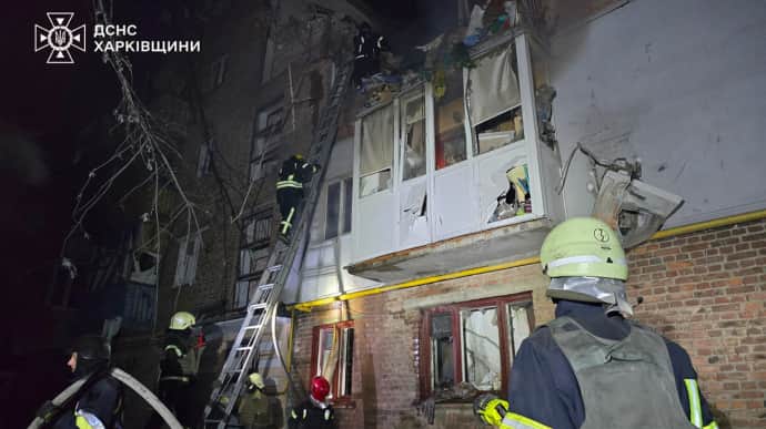 Russians hit Kharkiv with S-300/400 missiles at night: 4 killed, 25 injured