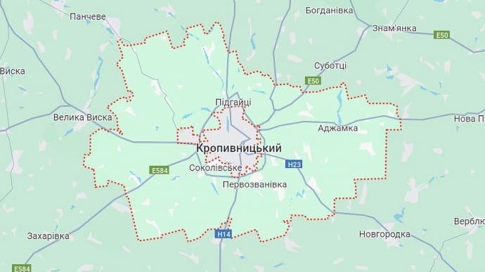 Russians hit Kropyvnytskyi district in central Ukraine