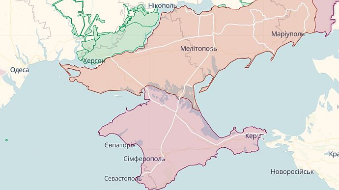 Окупанти укріплюють лінію оборони між Херсонщиною й Кримом – Генштаб