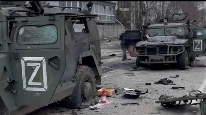 Russian occupying forces have lost almost 3,500 armoured vehicles and 715 artillery systems